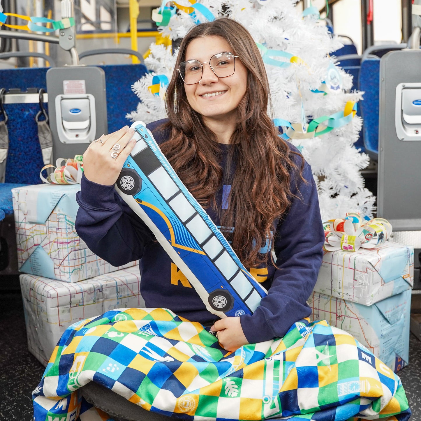 MCTS 2025 Bus-Shaped Pillow