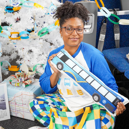 MCTS 2025 Bus-Shaped Pillow