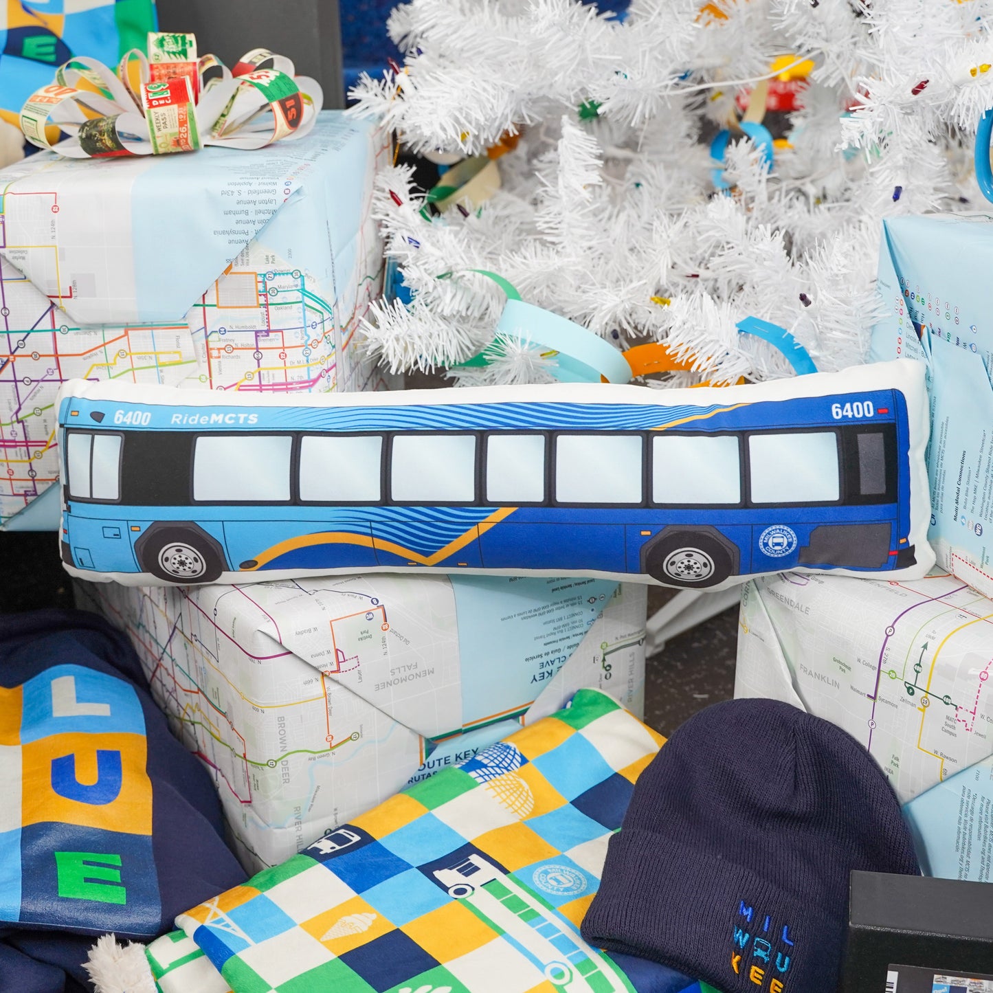 MCTS 2025 Bus-Shaped Pillow